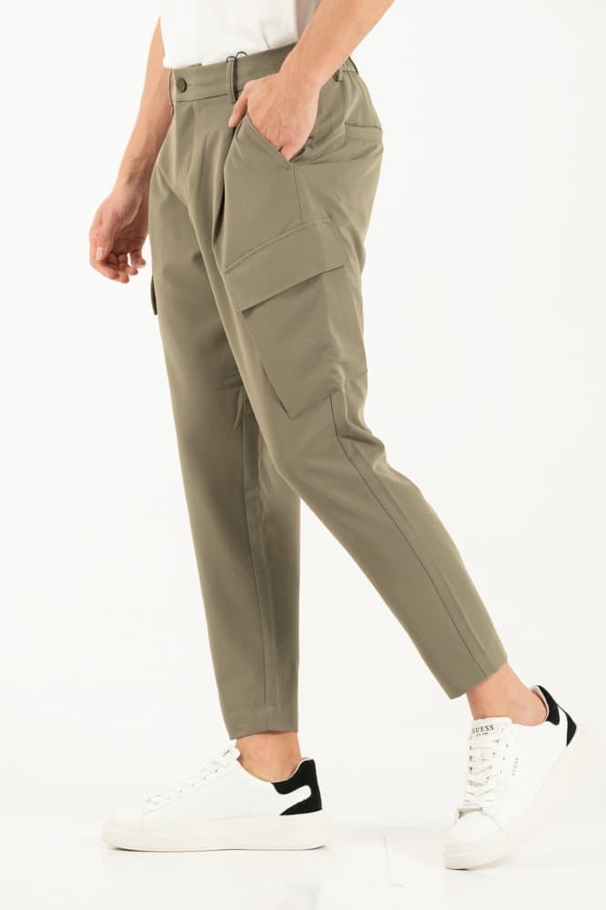 Ανδρικό Παντελόνι Λαδί Vittorio BELLAGIOP-OLIVE