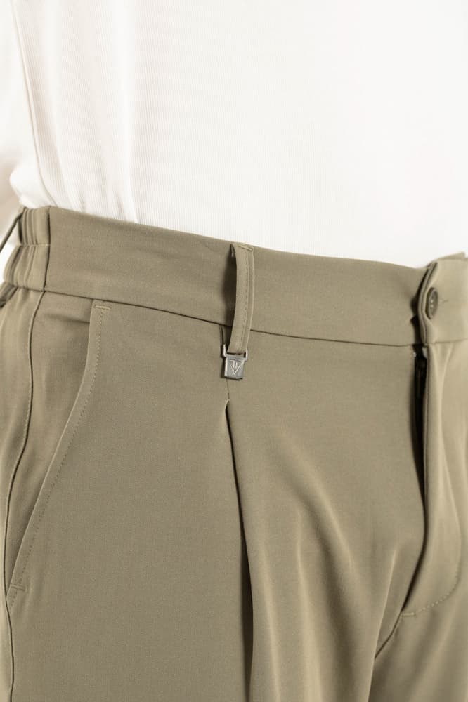 Ανδρικό Παντελόνι Λαδί Vittorio BELLAGIOP-OLIVE