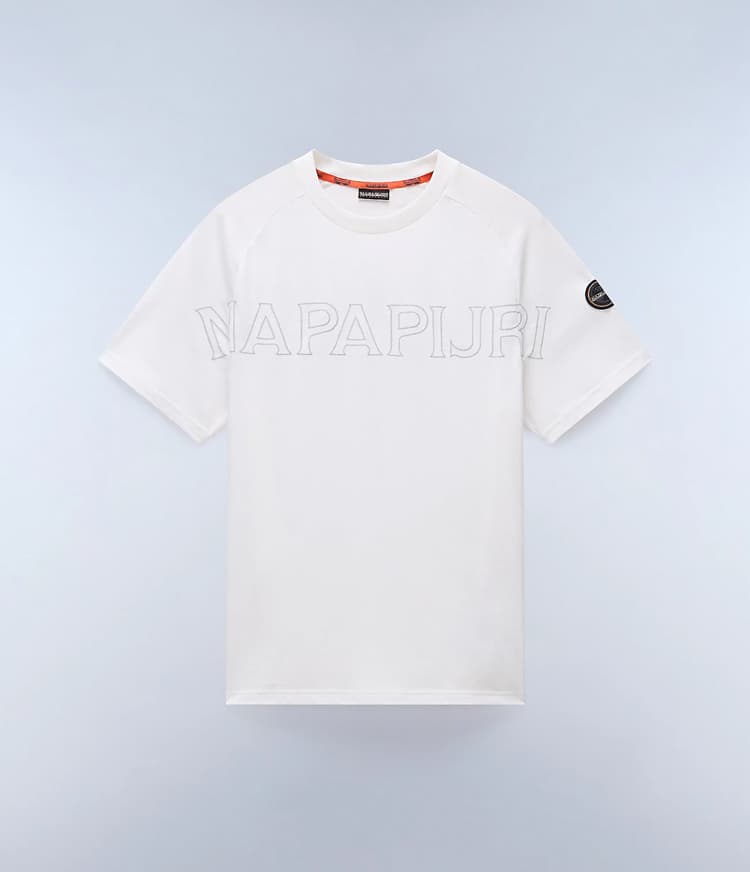Ανδρικό Ambra T-shirt Λευκό Napapijri NP0A4IEG-2061