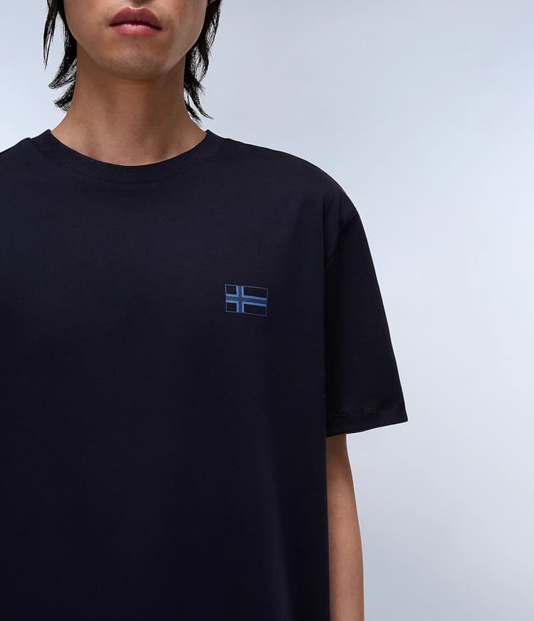 Ανδρικό S-Sorano T-shirt Navy Μπλε Napapijri NP0A4IEH-1761