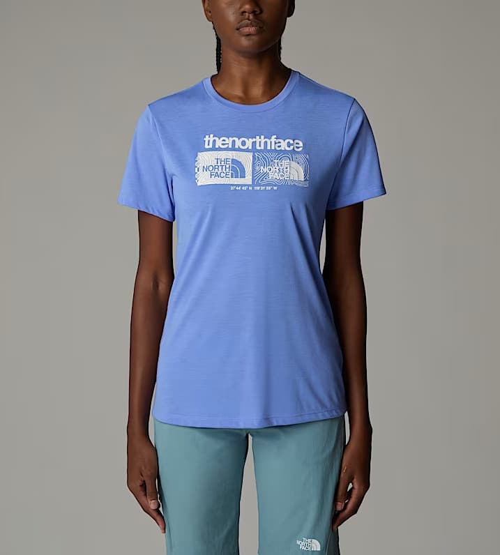 Γυναικείο Foundation Graphic T-shirt Μπλε The North Face NF0A8BRZ-0YI1