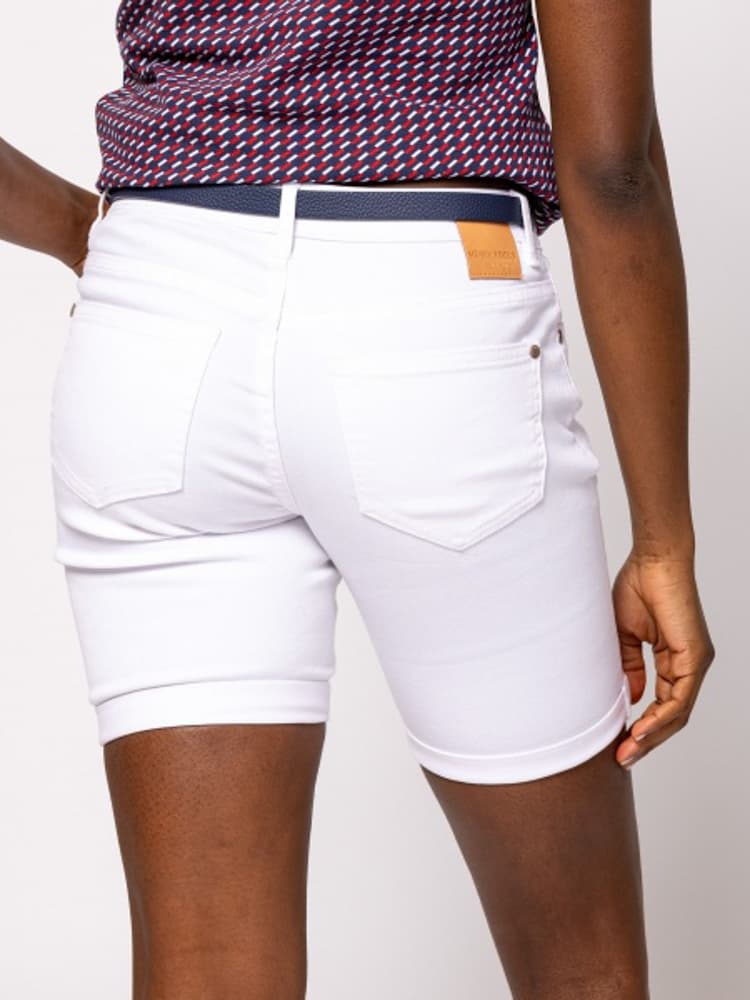 Γυναικείο Wamotas25 Τζιν Σορτς Λευκό Heavy Tools T48001-WHITE