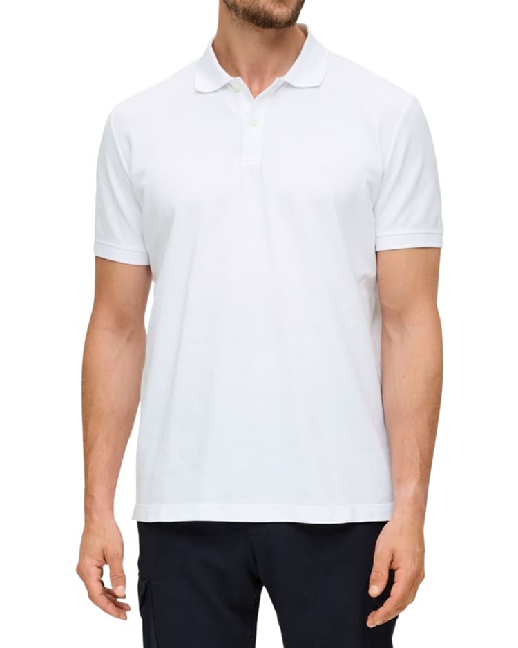 Men's Polo Shirts S.Oliver White