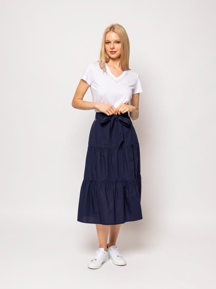 Γυναικεία Nikla Φούστα Navy Μπλε Heavy Tools T49007-NAVY