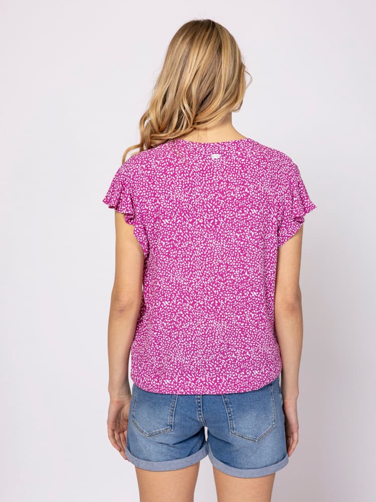 Γυναικείο Rusty T-shirt Μωβ Heavy Tools T40016-TEARS