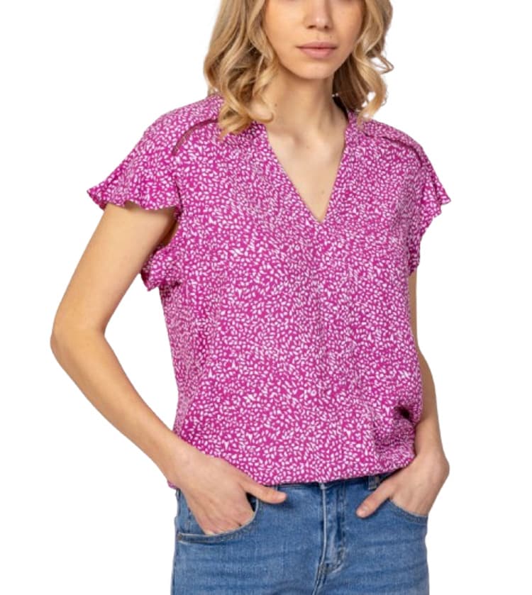 Γυναικείο Rusty T-shirt Μωβ Heavy Tools T40016-TEARS