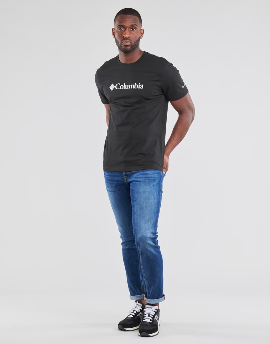 Ανδρικό CSC Basic Logo T-shirt Μαύρο Columbia 1680053-010