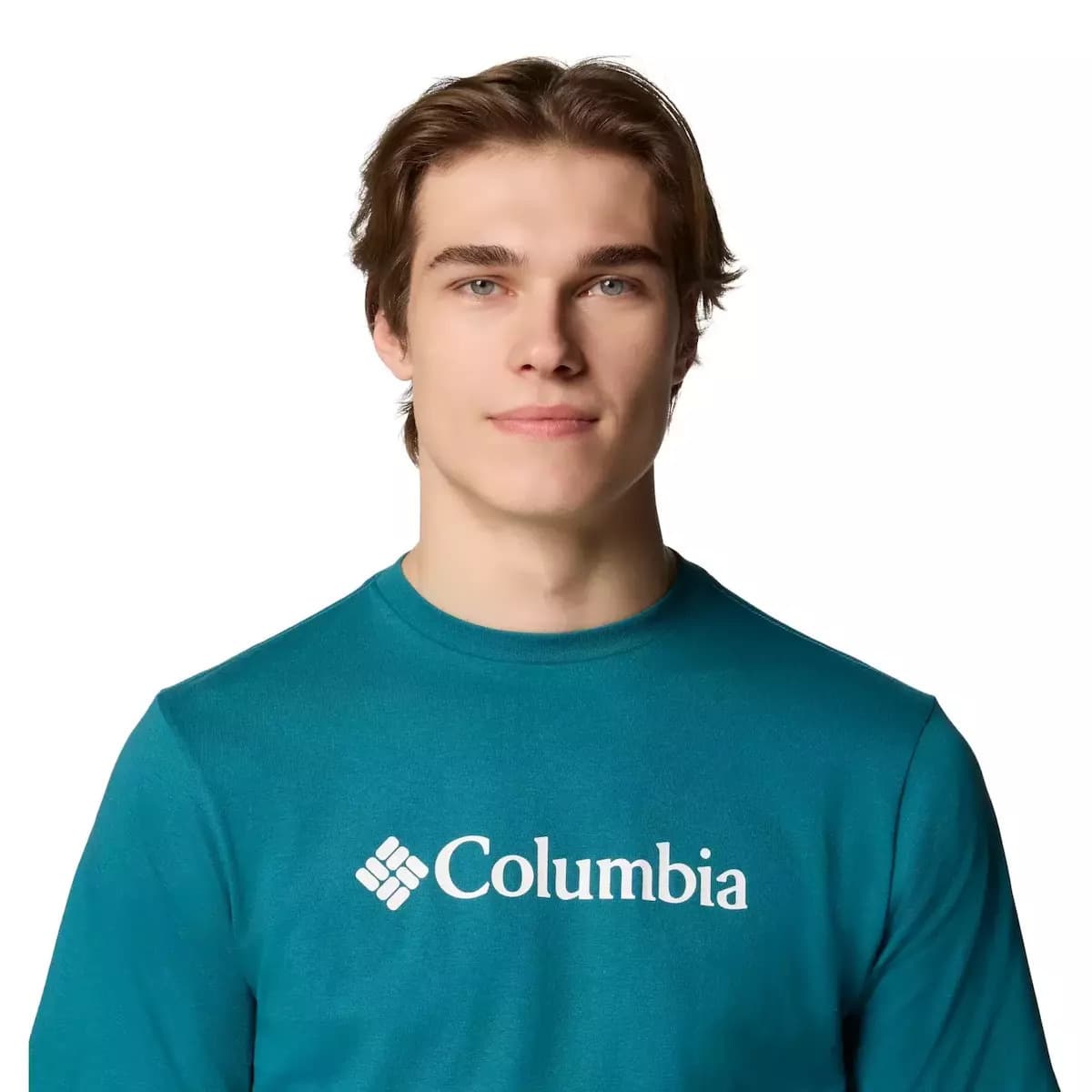 Ανδρικό CSC Basic Logo T-shirt Πετρόλ Columbia 1680053-364