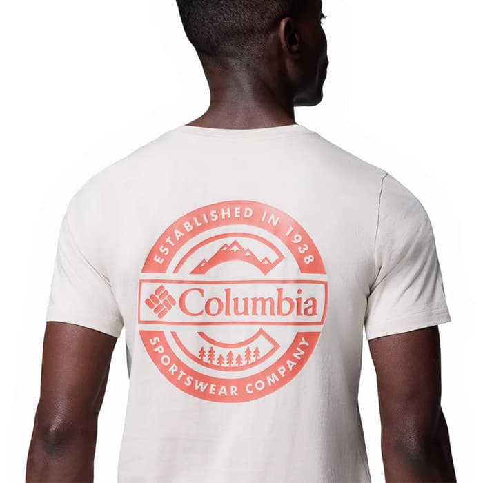 Ανδρικό Rapid Ridge II T-shirt Εκρού Columbia 1934824-279