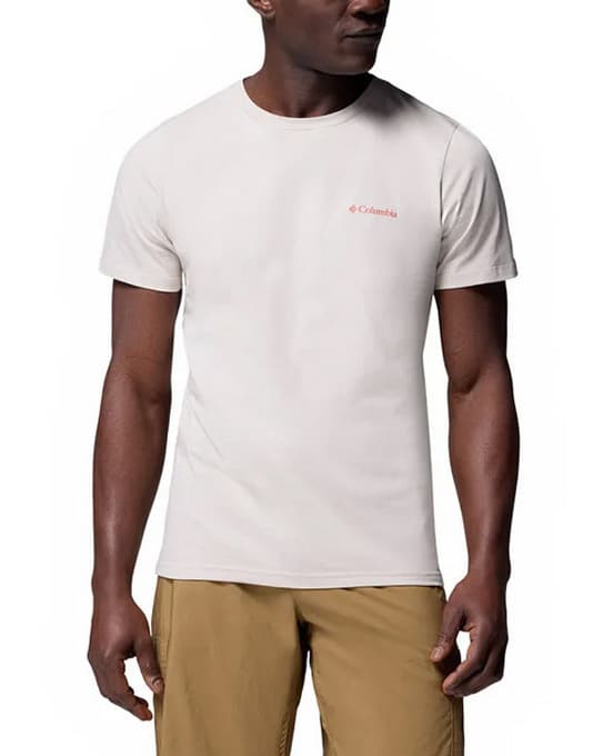 Men's T-Shirts Columbia White