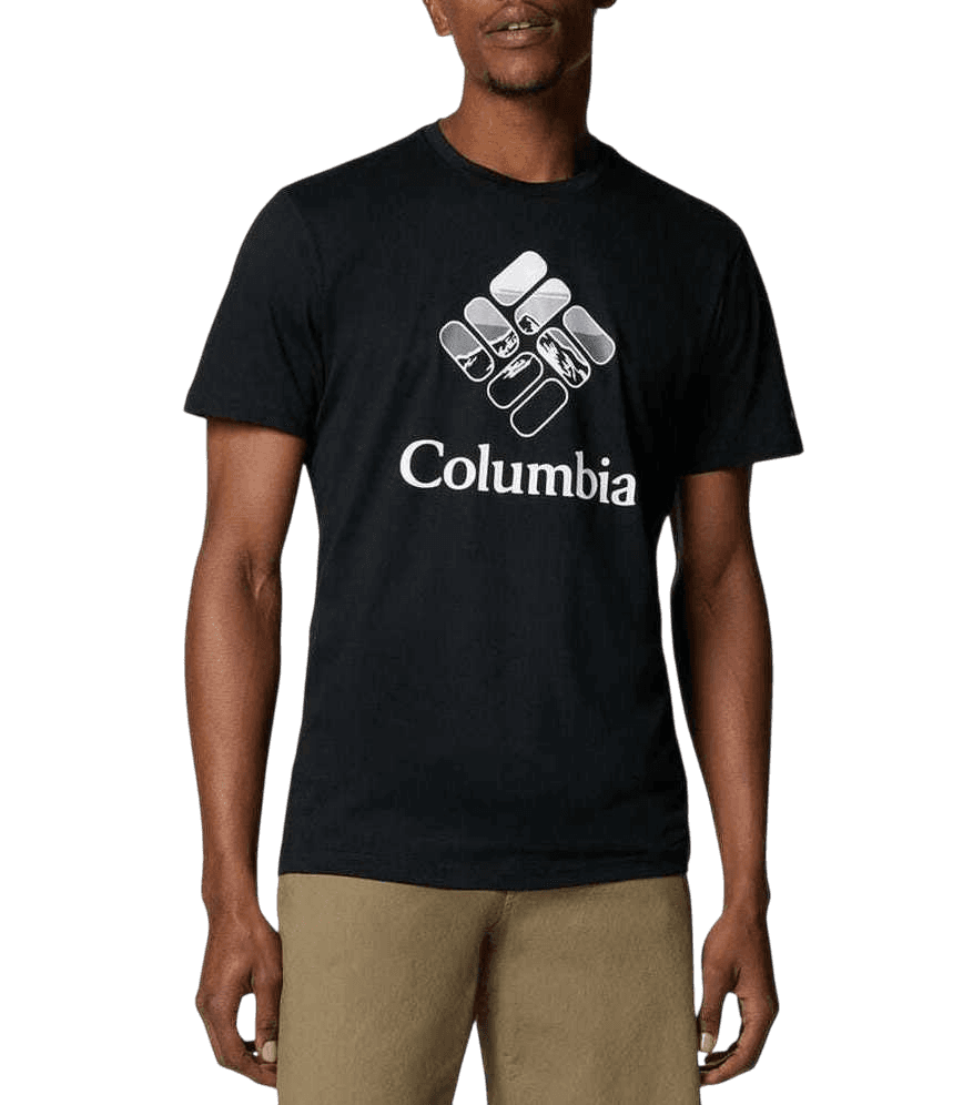 Men's T-Shirts Columbia Black