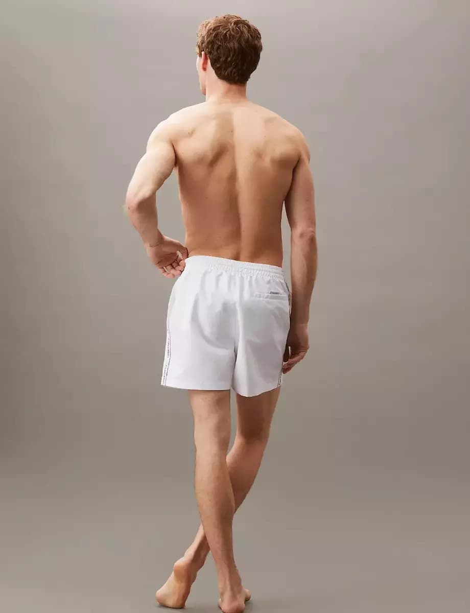 Ανδρικό Μαγιό Λευκό Calvin Klein KM0KM01109-YAA