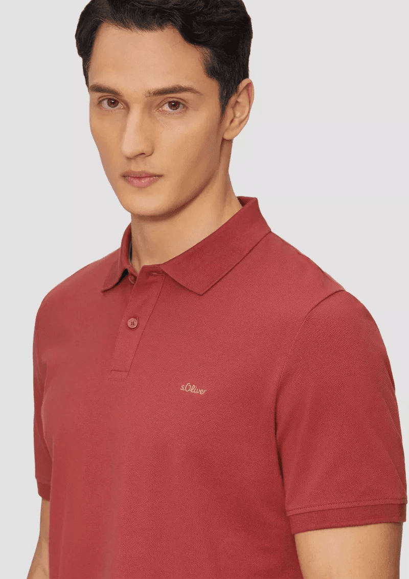 Ανδρικό Polo Κεραμιδί S.Oliver 2138262-3556