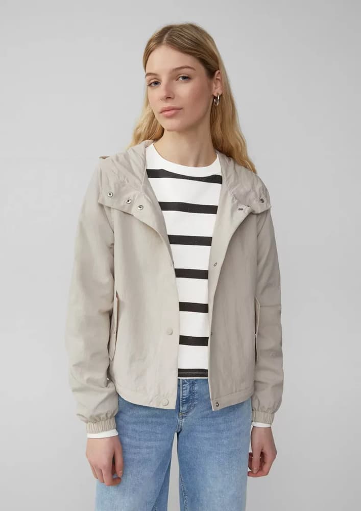 Γυναικείο Μπουφάν Εκρού S.Oliver 2155186-9042