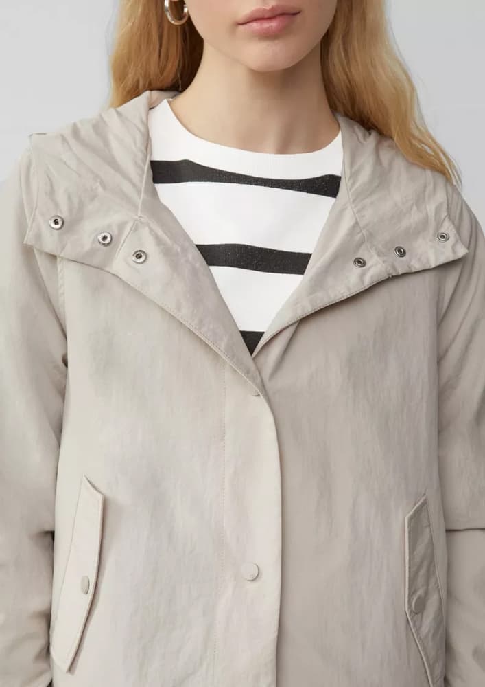 Γυναικείο Μπουφάν Εκρού S.Oliver 2155186-9042