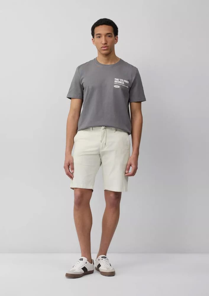 Ανδρική Βερμούδα Offwhite S.Oliver 2164495-03G7