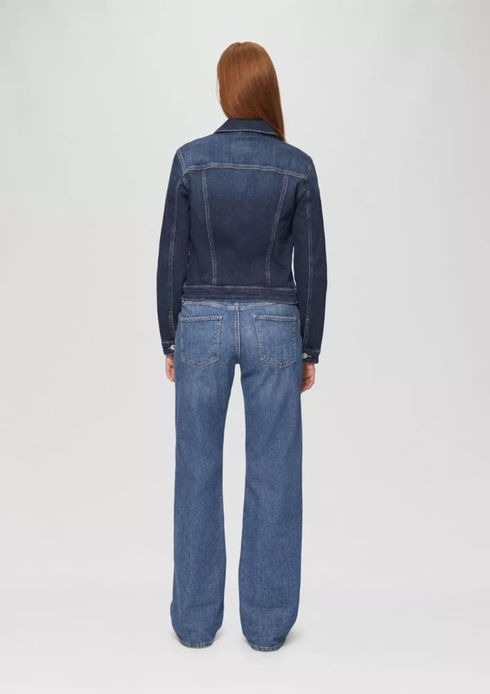 Γυναικείο Τζιν Μπουφάν Navy Μπλε S.Oliver 2164971-58ZA