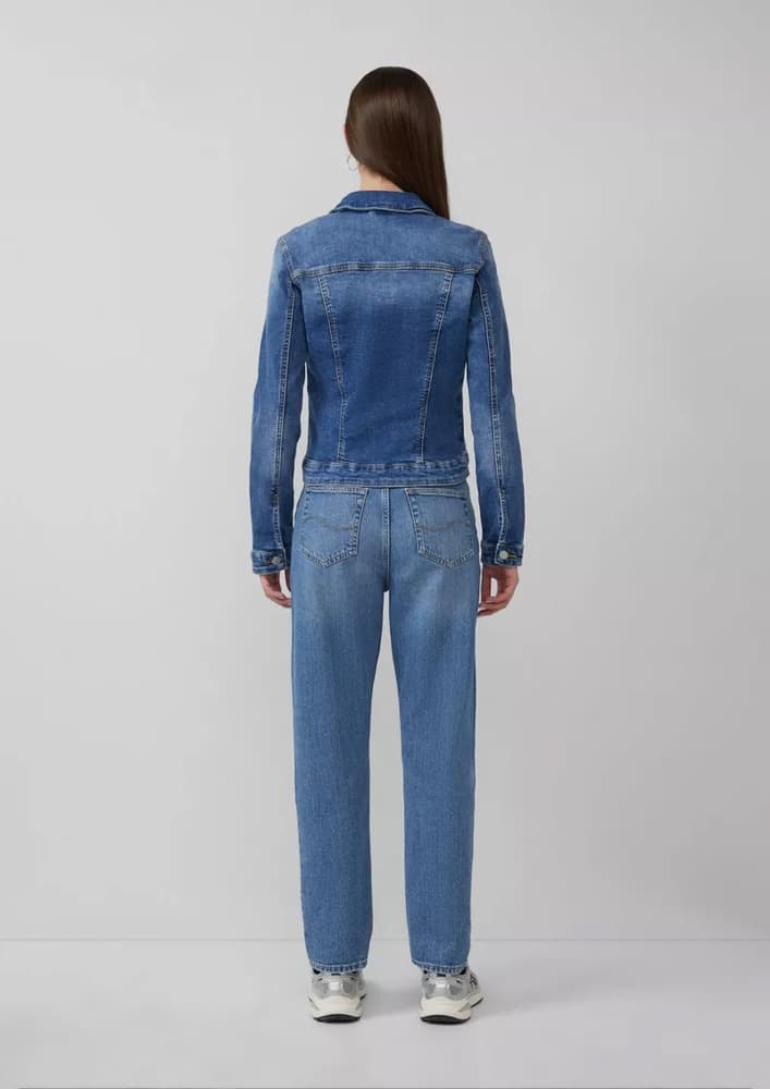 Γυναικείο Τζιν Μπουφάν Μπλε S.Oliver 2166002-56Z2