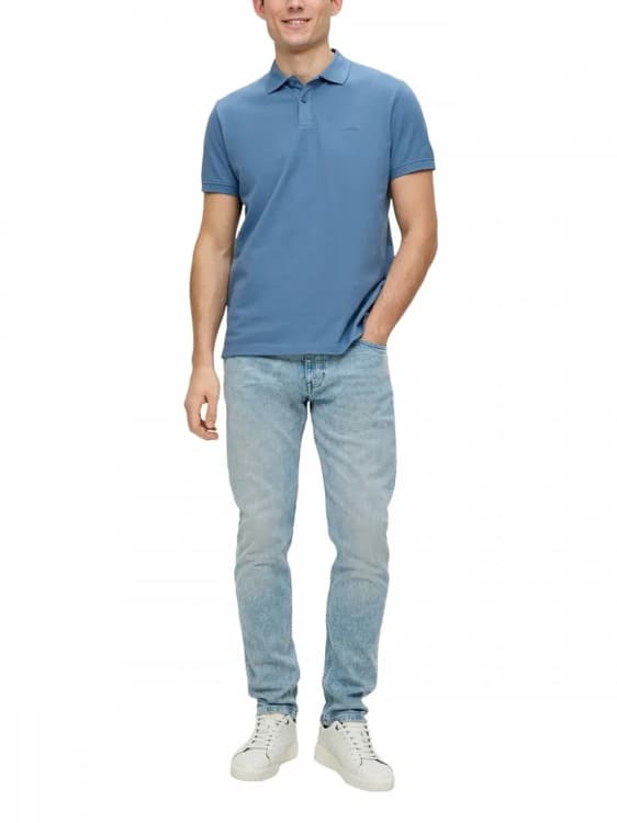 Ανδρικό Polo Μπλε S.Oliver 2164768-5402