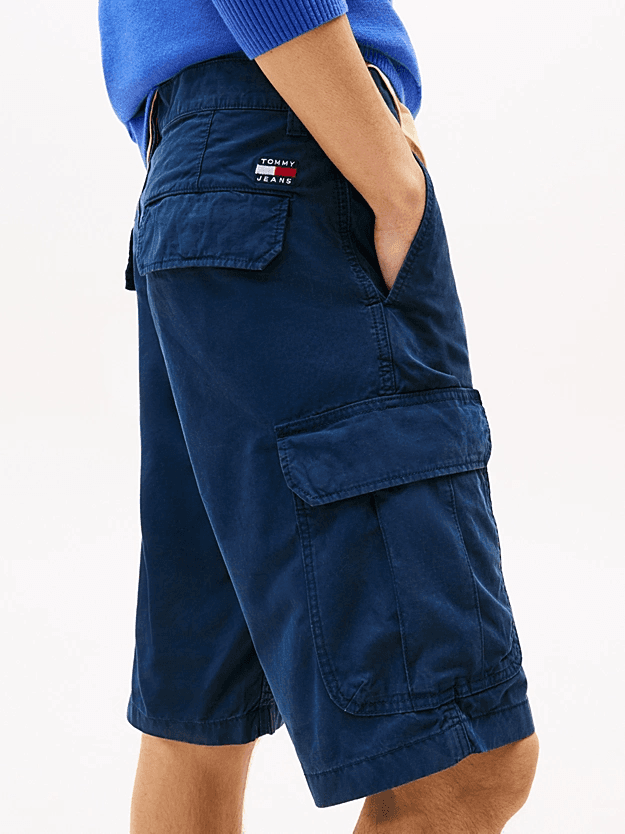 Ανδρική Cargo Βερμούδα Navy Μπλε Tommy Jeans DM0DM21952-C1G