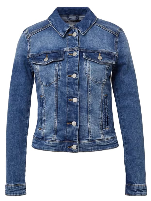 Γυναικείο Τζιν Μπουφάν Μπλε S.Oliver 2166002-56Z2