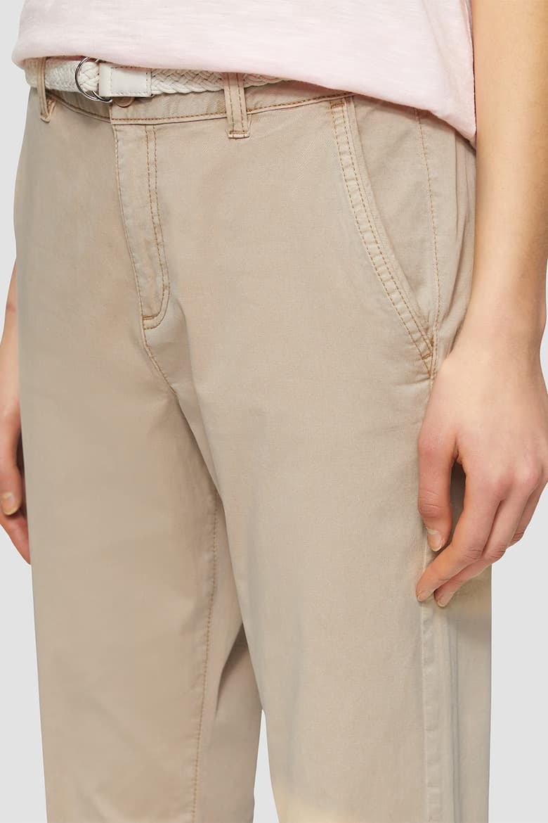 Γυναικείο Παντελόνι Μπεζ S.Oliver 2161340-8404