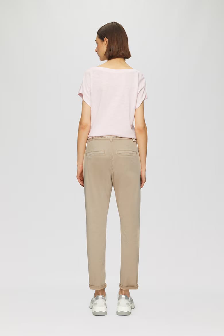 Γυναικείο Παντελόνι Μπεζ S.Oliver 2161340-8404