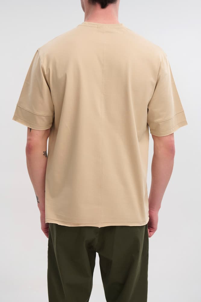 Ανδρικό T-shirt Μπεζ Royal Denim IMPERIA-BEIGE