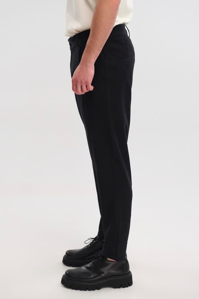 Ανδρικό Παντελόνι Μαύρο Royal Denim PERTH2258-BLACK