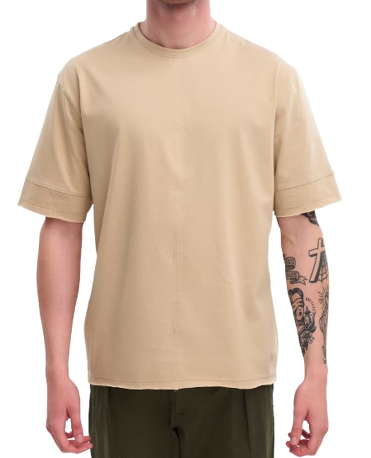 Ανδρικό T-shirt Μπεζ Royal Denim IMPERIA-BEIGE