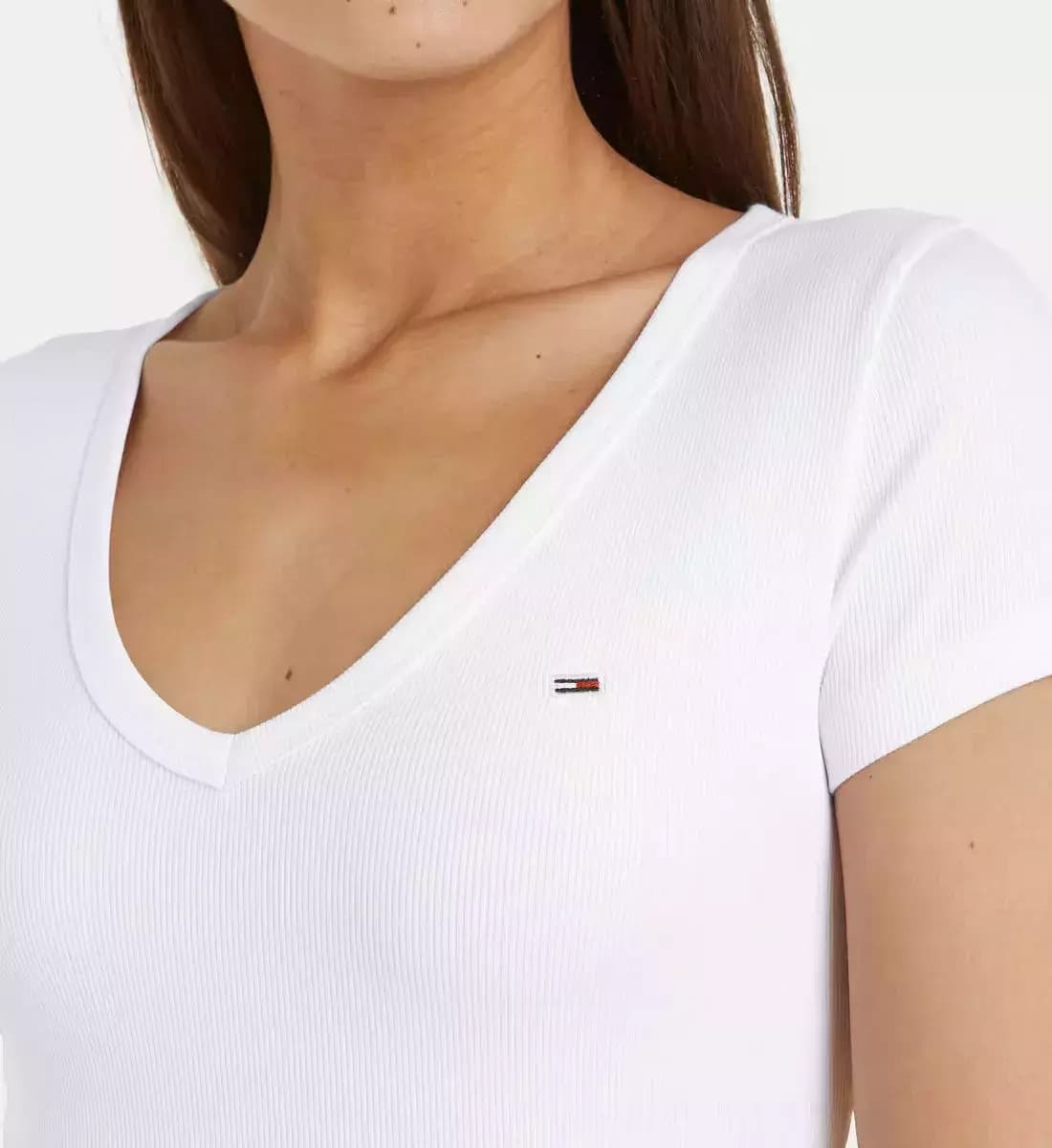 Women's T-Shirts Tommy Hilfiger White