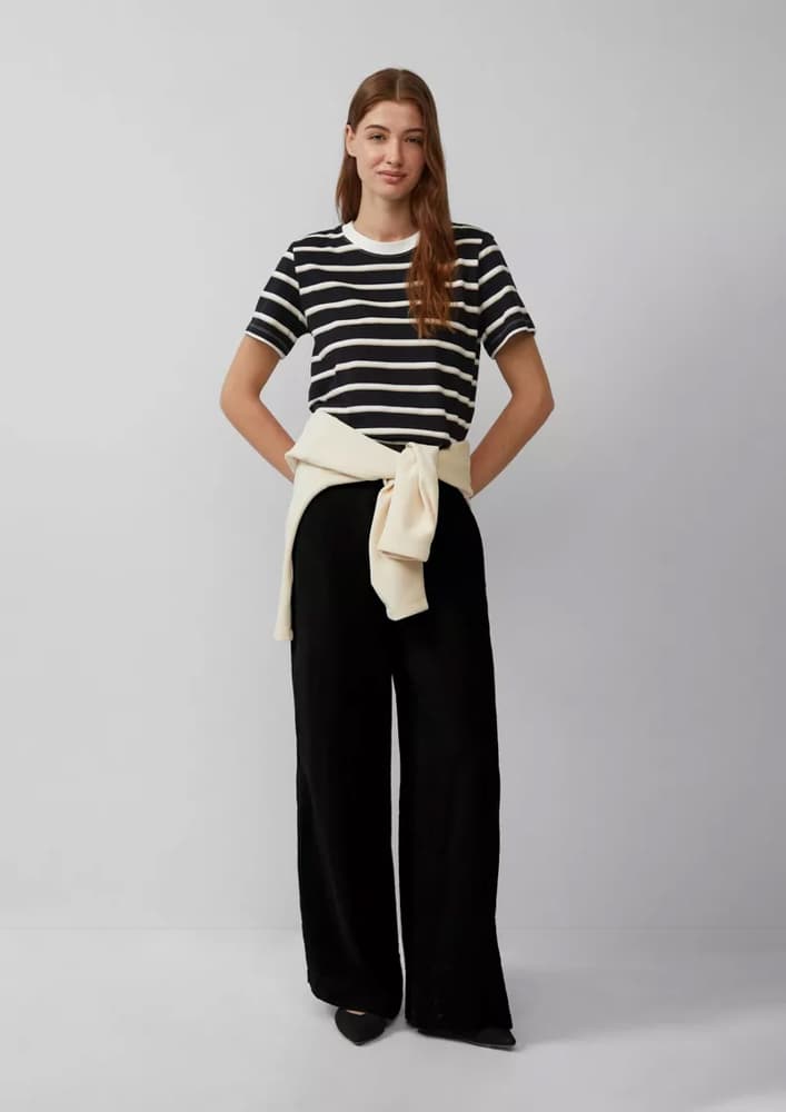 Γυναικείο Παντελόνι Μαύρο S.Oliver 2161117-9999