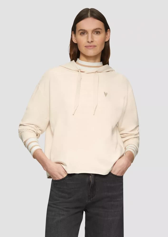 Γυναικείο Φούτερ Μπεζ S.Oliver 2161708-8100