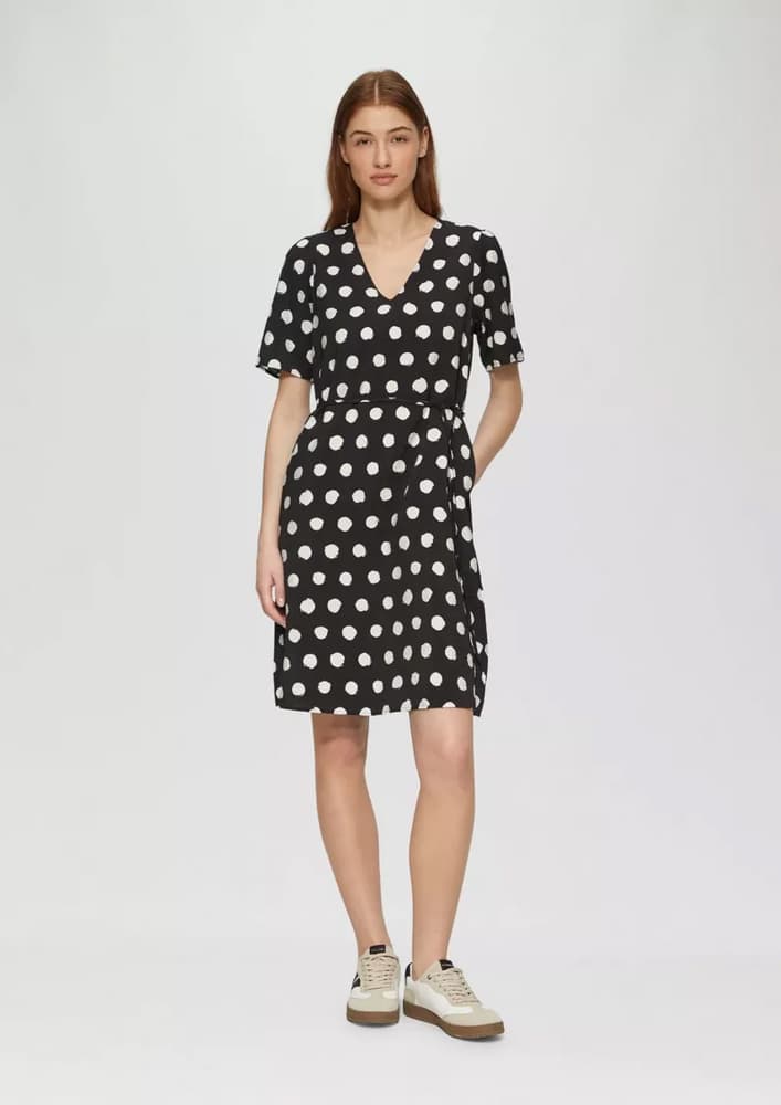 Γυναικείο Φόρεμα Μαύρο S.Oliver 2163713-99A2