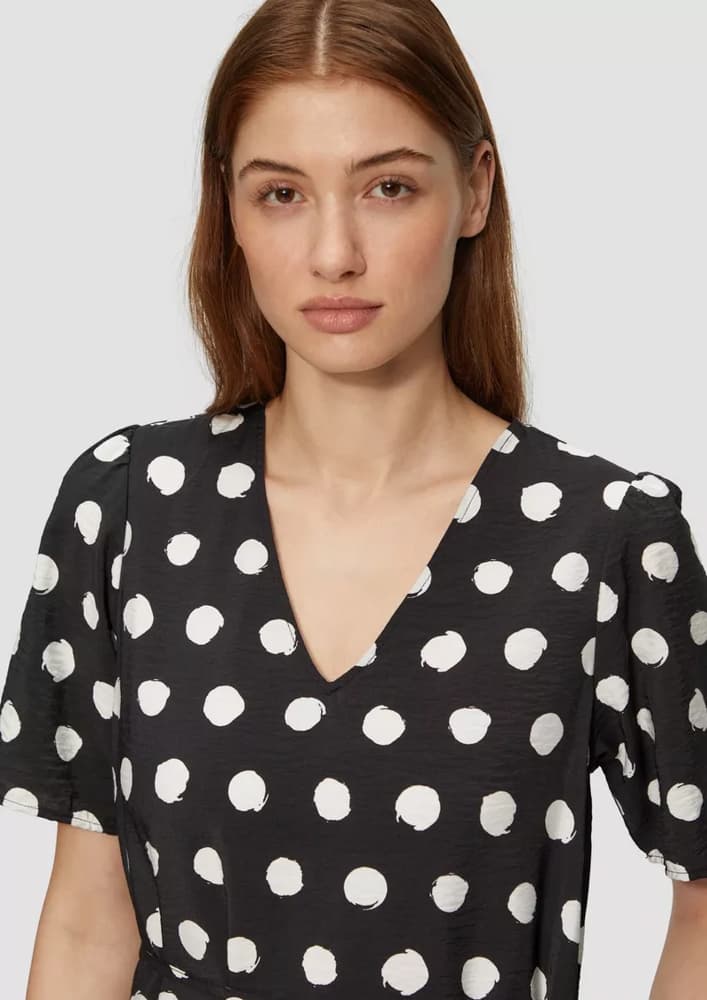 Γυναικείο Φόρεμα Μαύρο S.Oliver 2163713-99A2