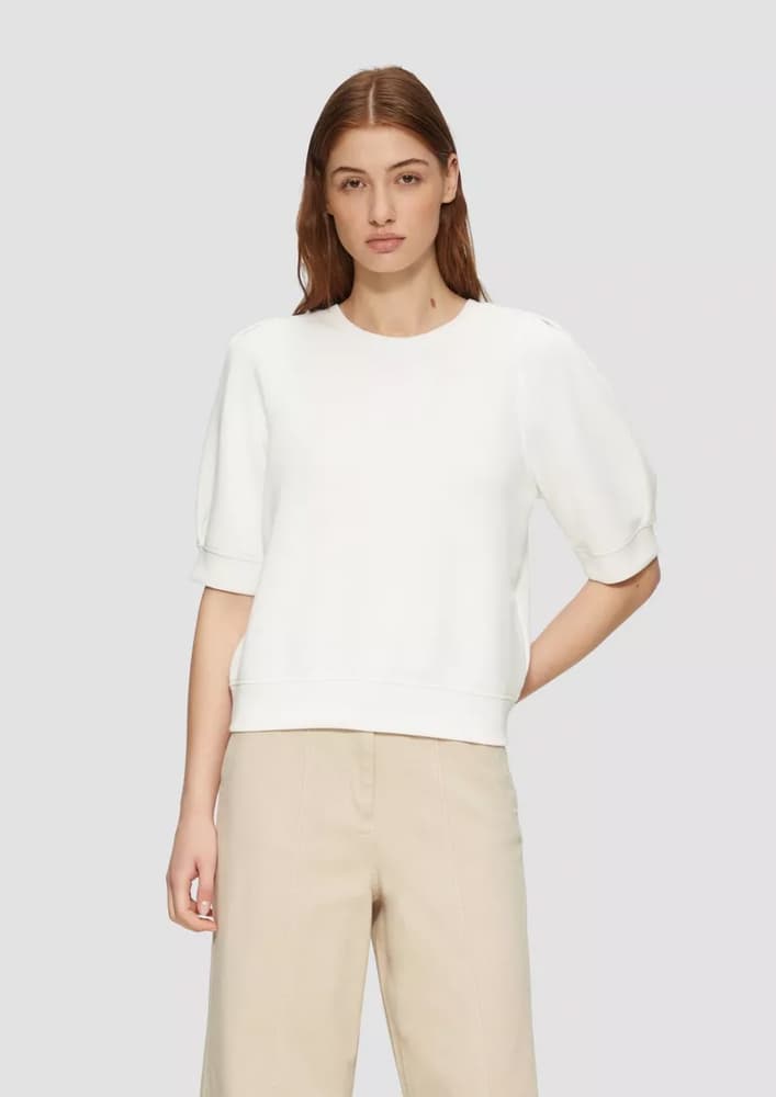 Γυναικείο Φούτερ Εκρού S.Oliver 2164082-0210