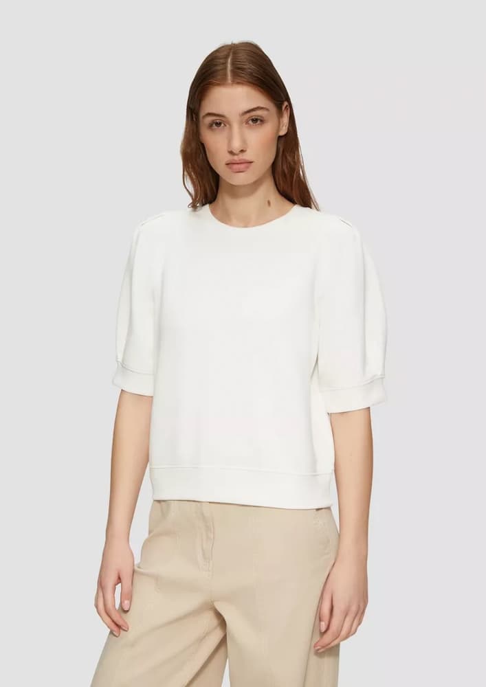 Γυναικείο Φούτερ Εκρού S.Oliver 2164082-0210