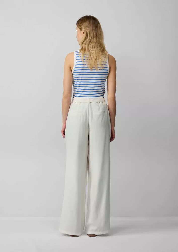 Γυναικείο Παντελόνι Λευκό S.Oliver 2164299-0210