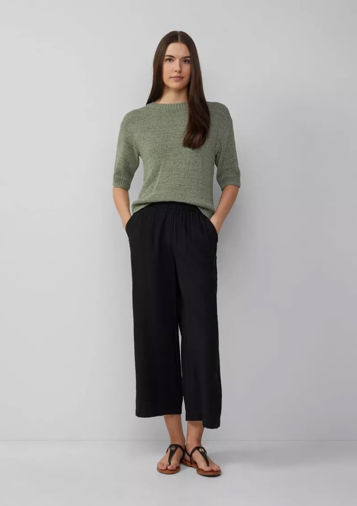 Γυναικείο Παντελόνι Μαύρο S.Oliver 2165047-9999