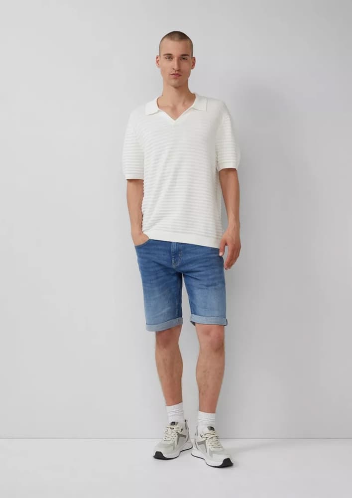 Ανδρική Βερμούδα Μπλε S.Oliver 2165154-54Z4