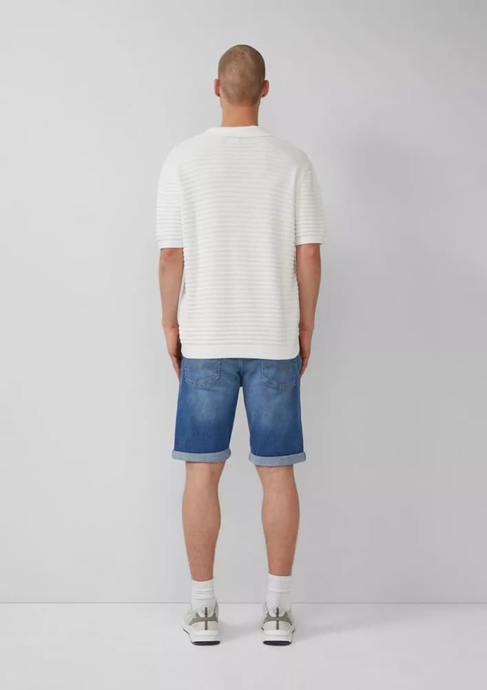 Ανδρική Βερμούδα Μπλε S.Oliver 2165154-54Z4