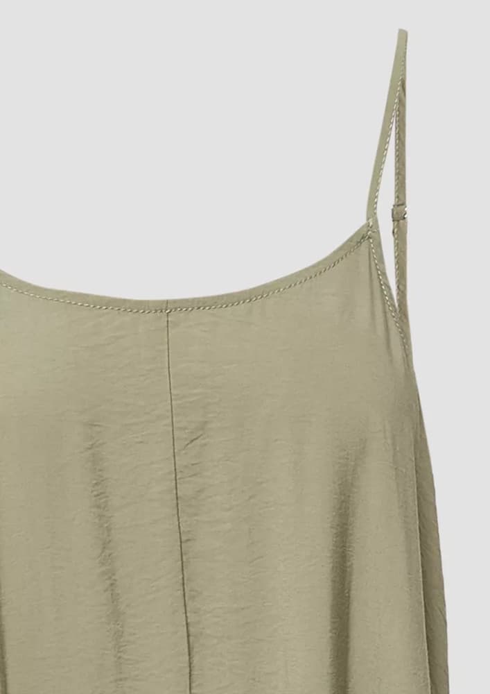 Γυναικείο Αμάνικο Φόρεμα Λαδί S.Oliver 2165672-7297