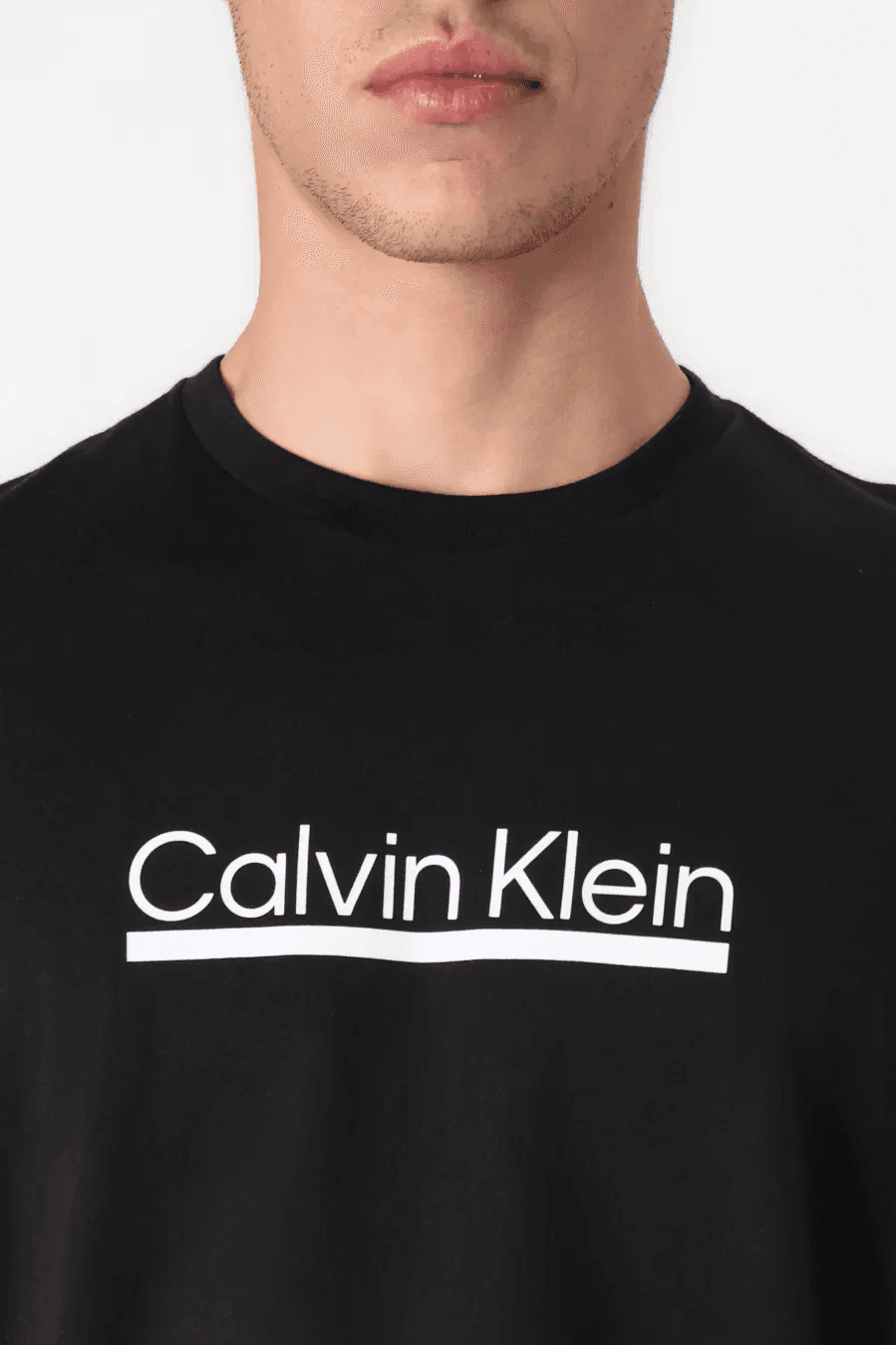 Ανδρικό T-shirt Μαύρο Calvin Klein LV04RC852G-UB1