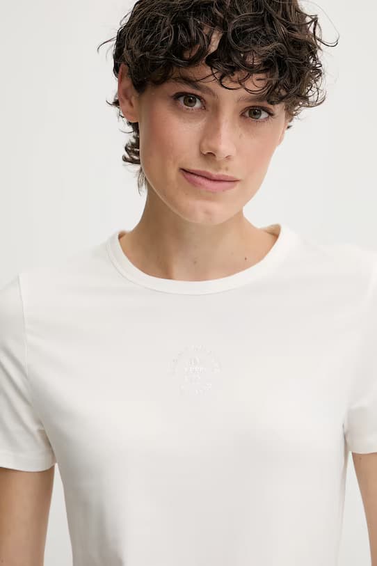 Γυναικείο T-shirt Λευκό Tommy Hilfiger WW0WW45809-YBL