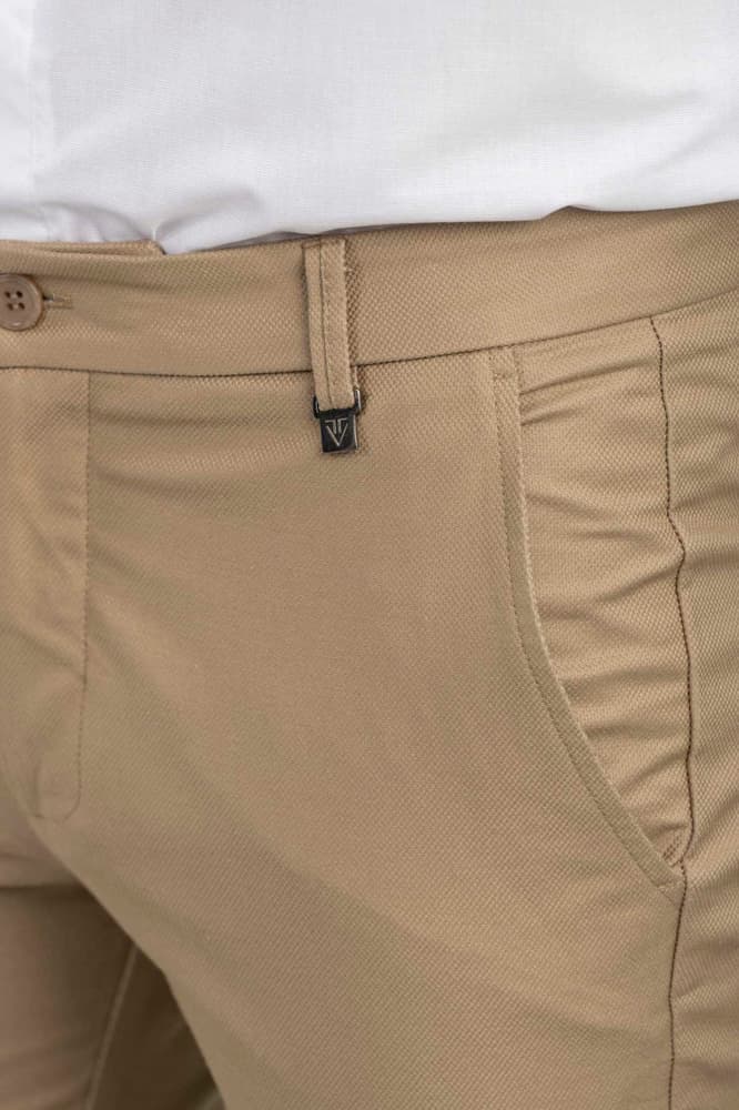 Ανδρικό Παντελόνι Μπεζ Vittorio ALTO-SAFARI