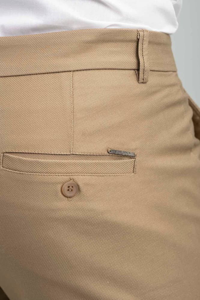 Ανδρικό Παντελόνι Μπεζ Vittorio ALTO-SAFARI