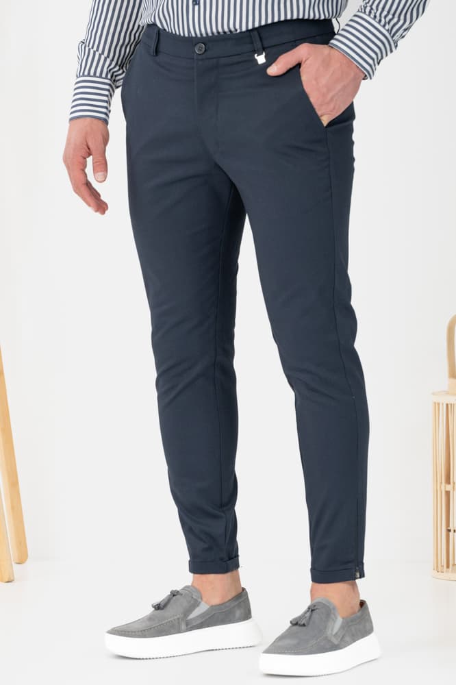 Ανδρικό Παντελόνι Navy Μπλε Vittorio ALTO-BLUE