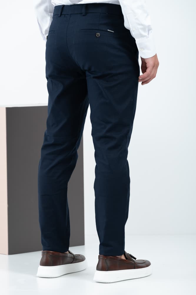 Ανδρικό Παντελόνι Navy Μπλε Vittorio NOBILE-BLUE