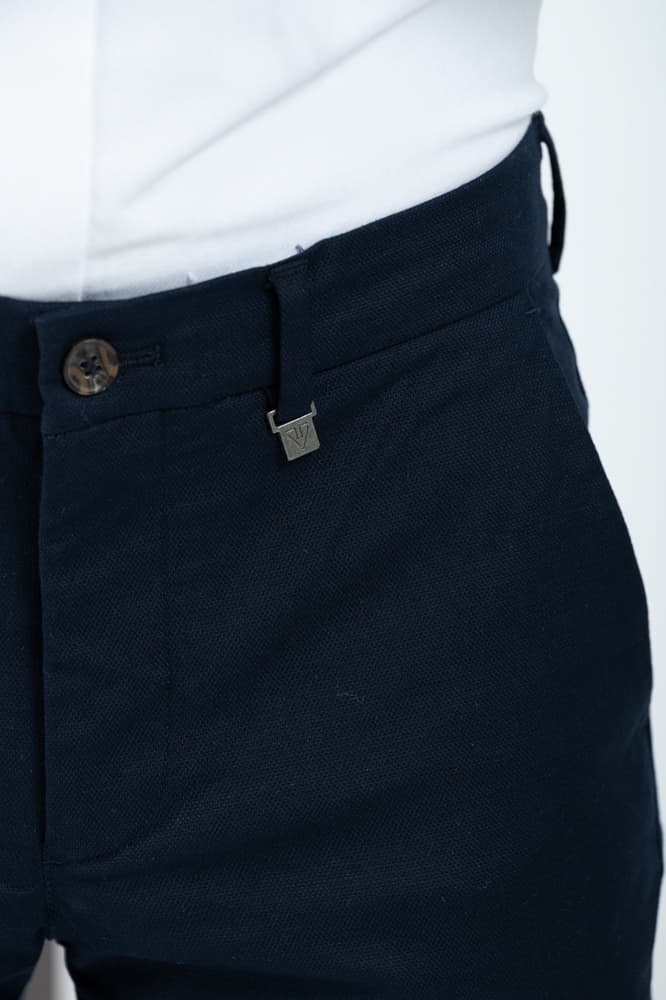 Ανδρικό Παντελόνι Navy Μπλε Vittorio NOBILE-BLUE