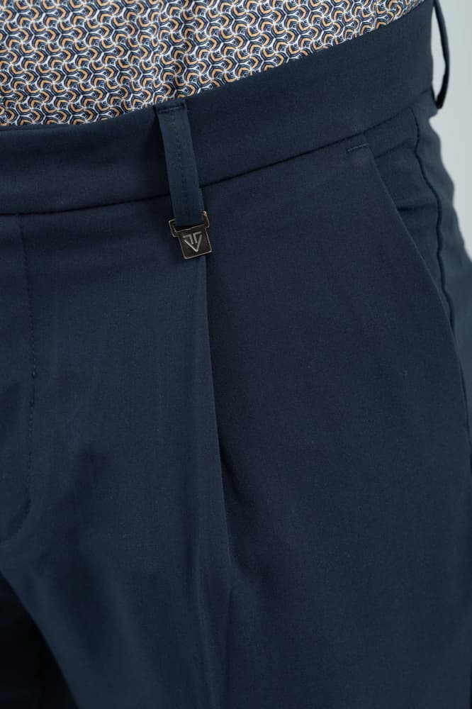 Ανδρικό Παντελόνι Navy Μπλε Vittorio 25SOLANO-BLUE